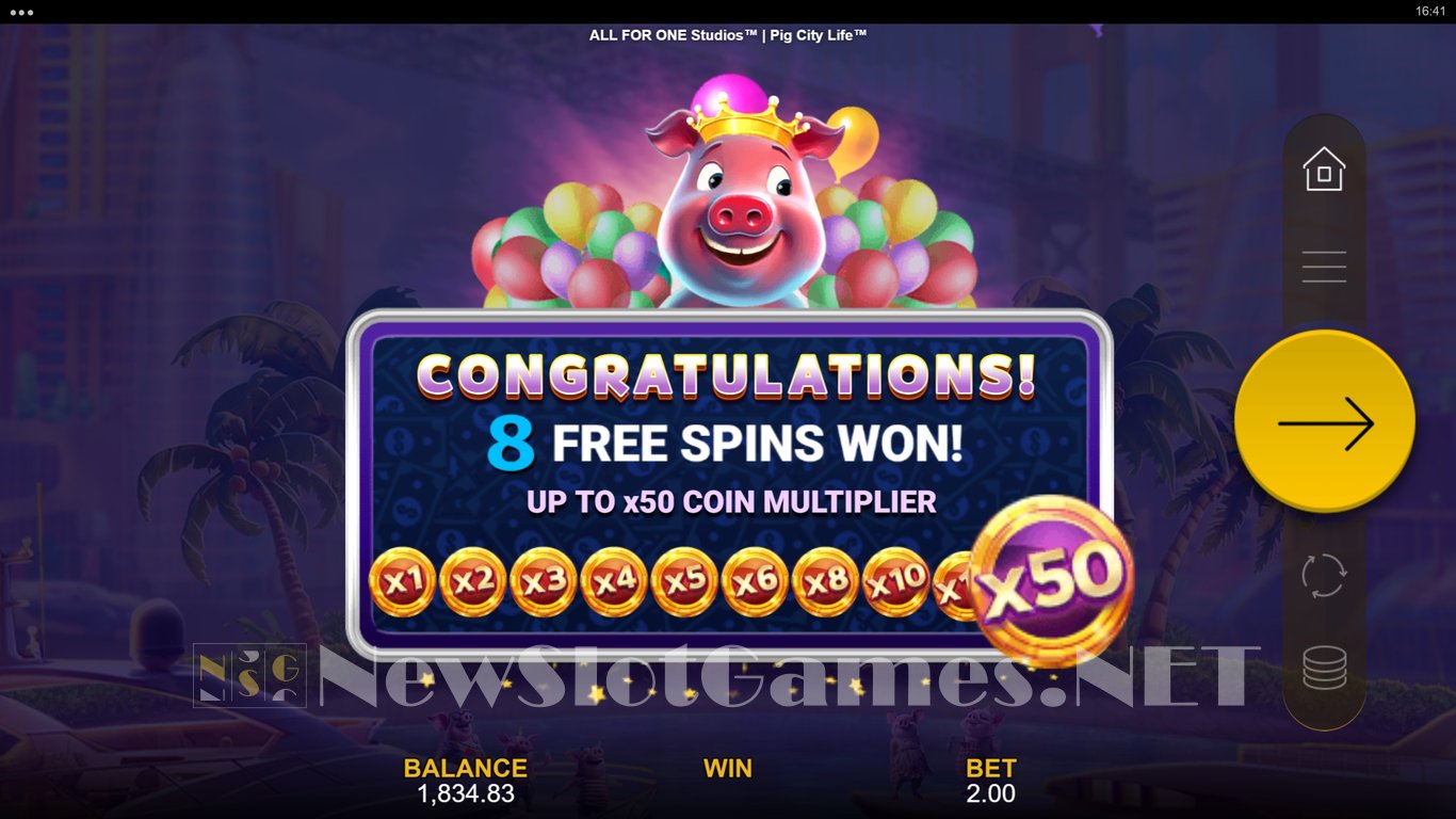 Pig City Life Slot Slot Image in Demo - pic. 10
