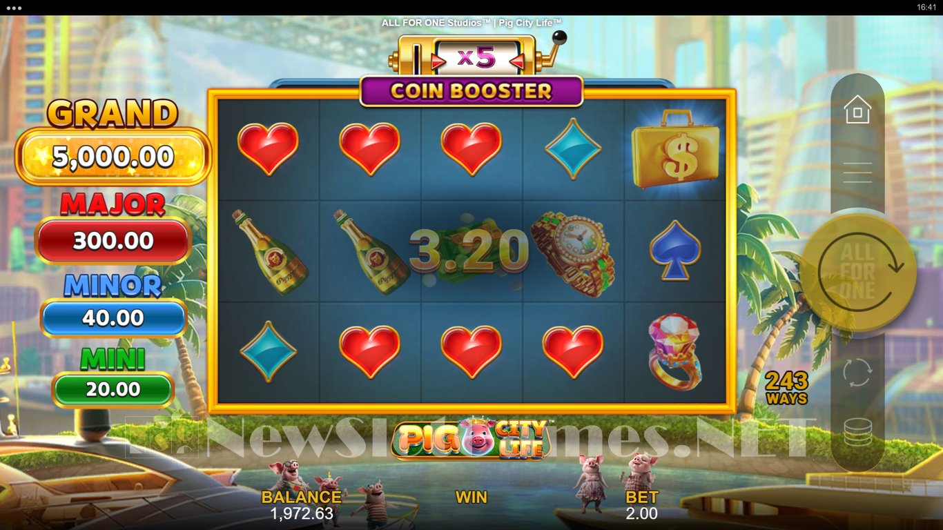 Pig City Life Slot Slot Image in Demo - pic. 3