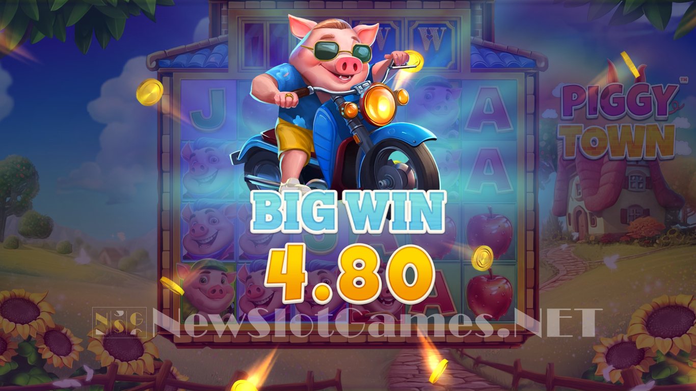 Piggy Town Slot Slot Image in Demo - pic. 10