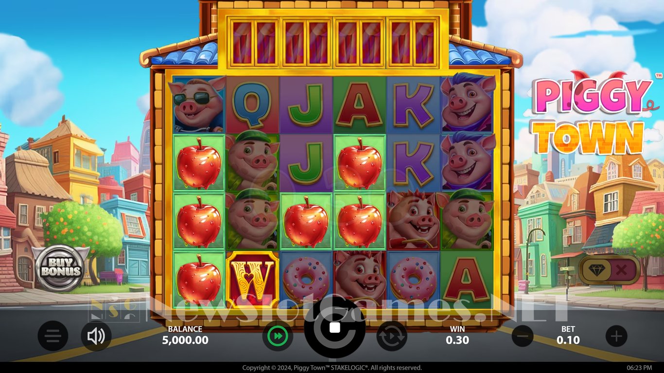 Piggy Town Slot Slot Image in Demo - pic. 4