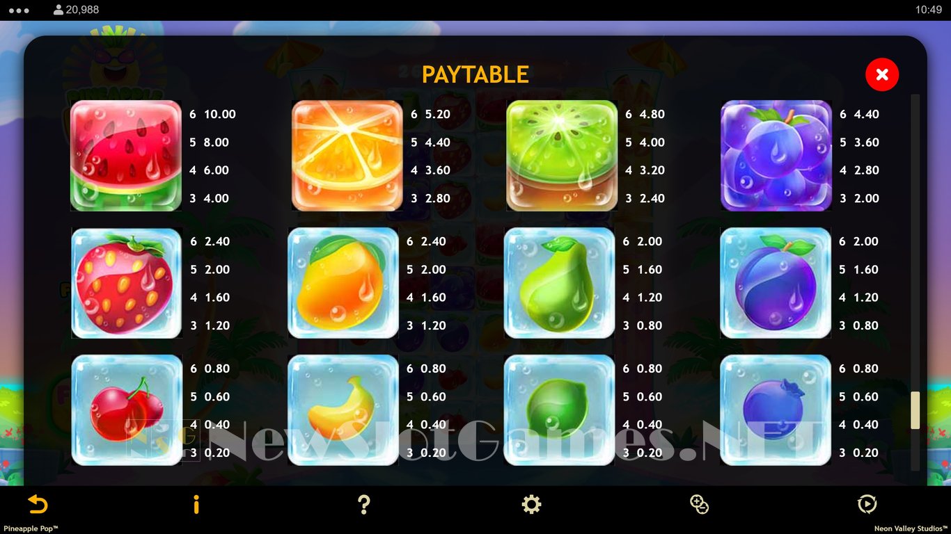 Pineapple Pop Slot Slot Image in Demo - pic. 7