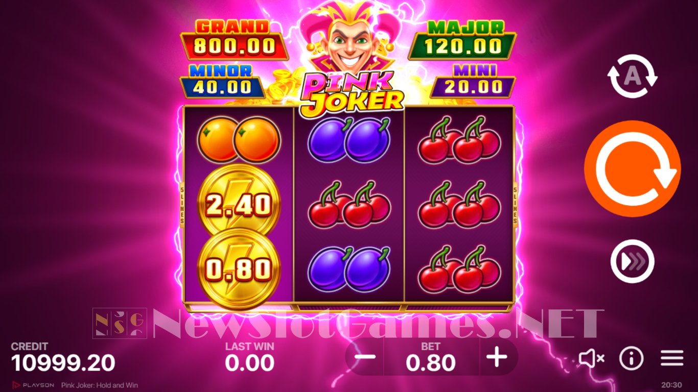 Pink Joker Hold and Win Slot Slot Image in Demo - pic. 2