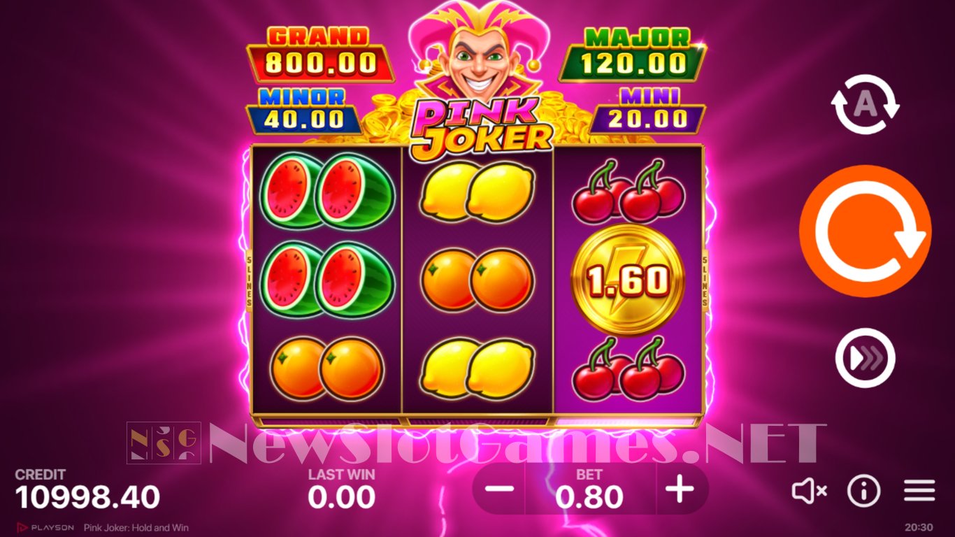 Pink Joker Hold and Win Slot Slot Image in Demo - pic. 3