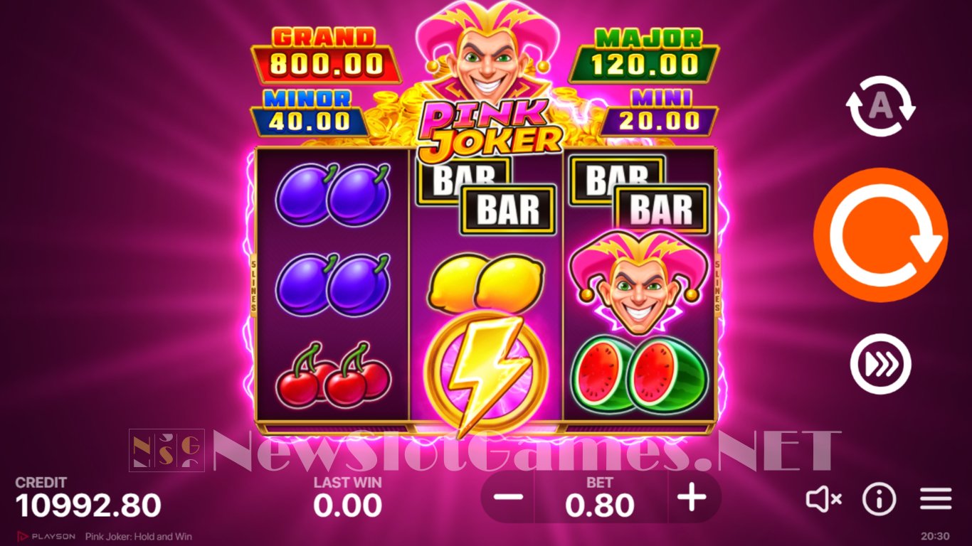Pink Joker Hold and Win Slot Slot Image in Demo - pic. 6