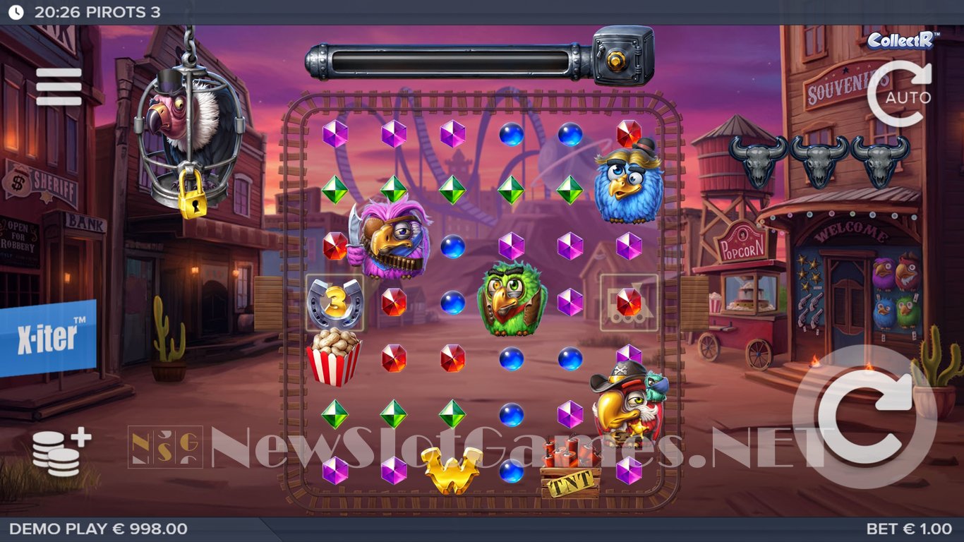 Pirots 3 Slot Demo Image