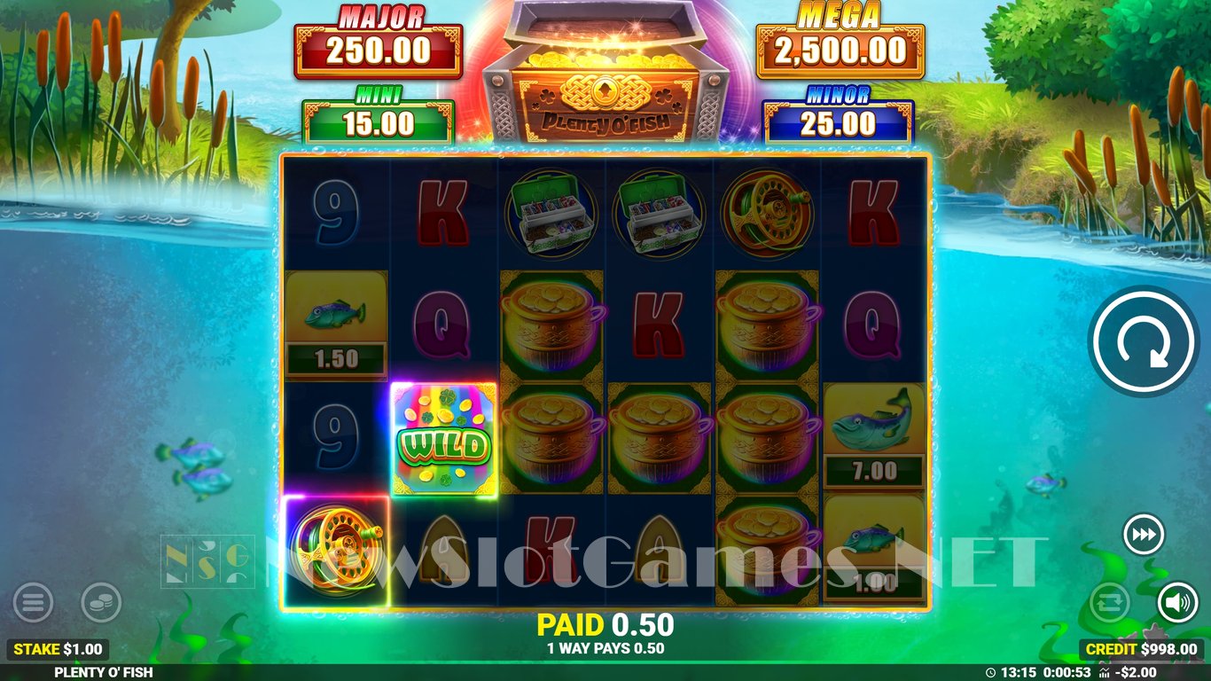 Plenty O Fish Slot Slot Image in Demo - pic. 3