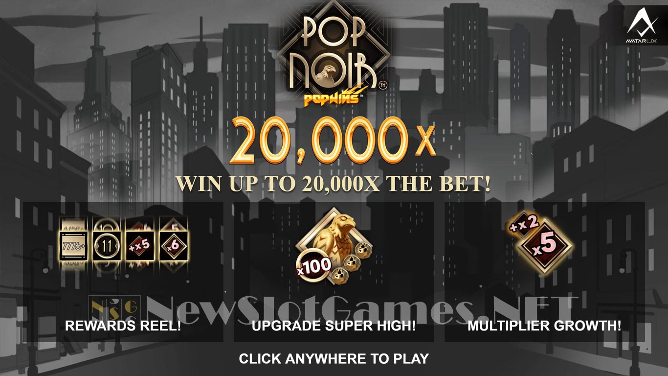PopNoir Slot Demo Image