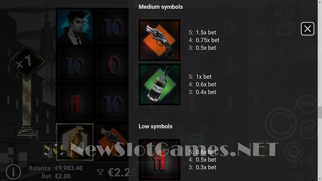 PopNoir Slot Slot Image in Demo - pic. 12
