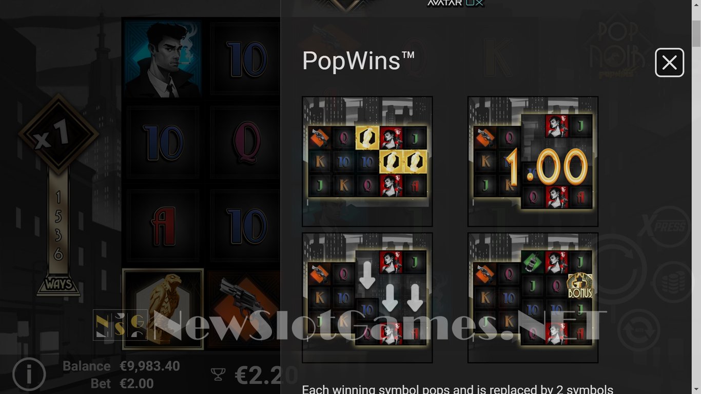 PopNoir Slot Slot Image in Demo - pic. 9
