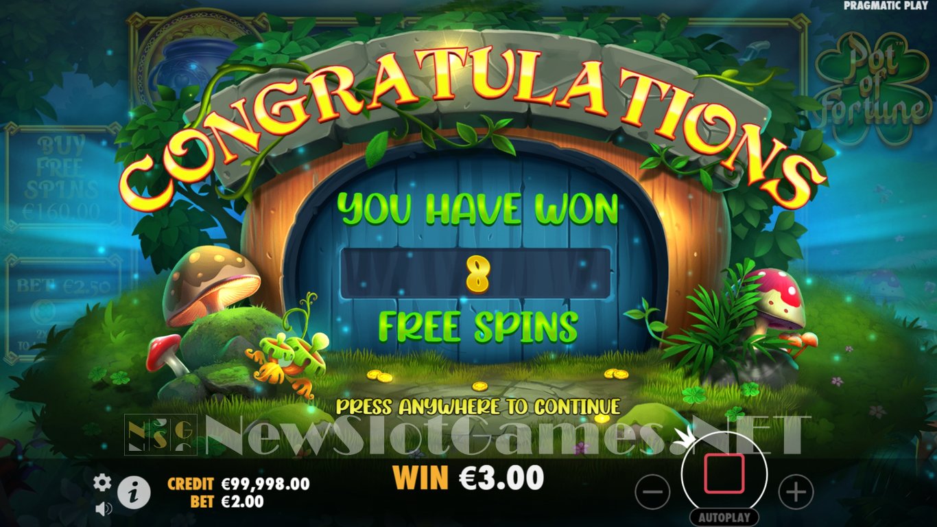 Pot of Fortune Slot Slot Image in Demo - pic. 2