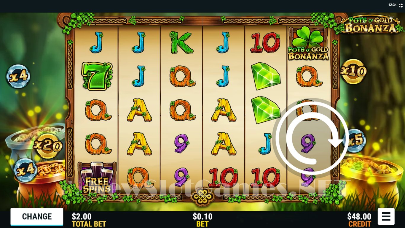 Pots O Gold Bonanza Slot Demo Image