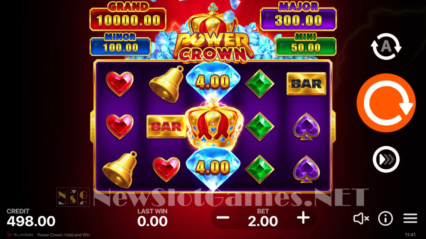 Power Crown Hold and Win Slot Slot Image in Demo - pic. 2
