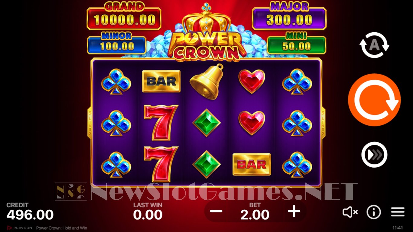 Power Crown Hold and Win Slot Slot Image in Demo - pic. 3