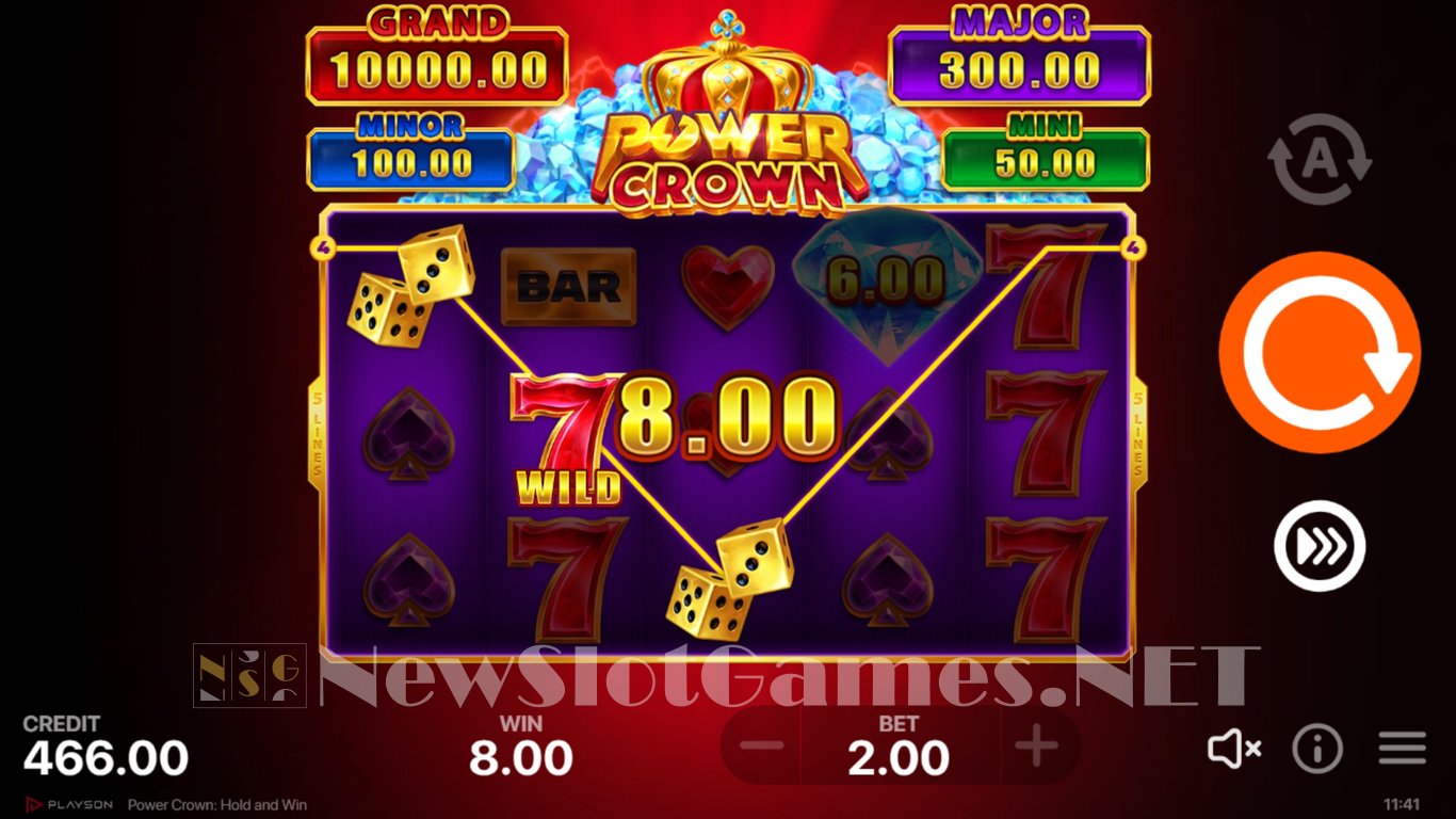 Power Crown Hold and Win Slot Slot Image in Demo - pic. 4