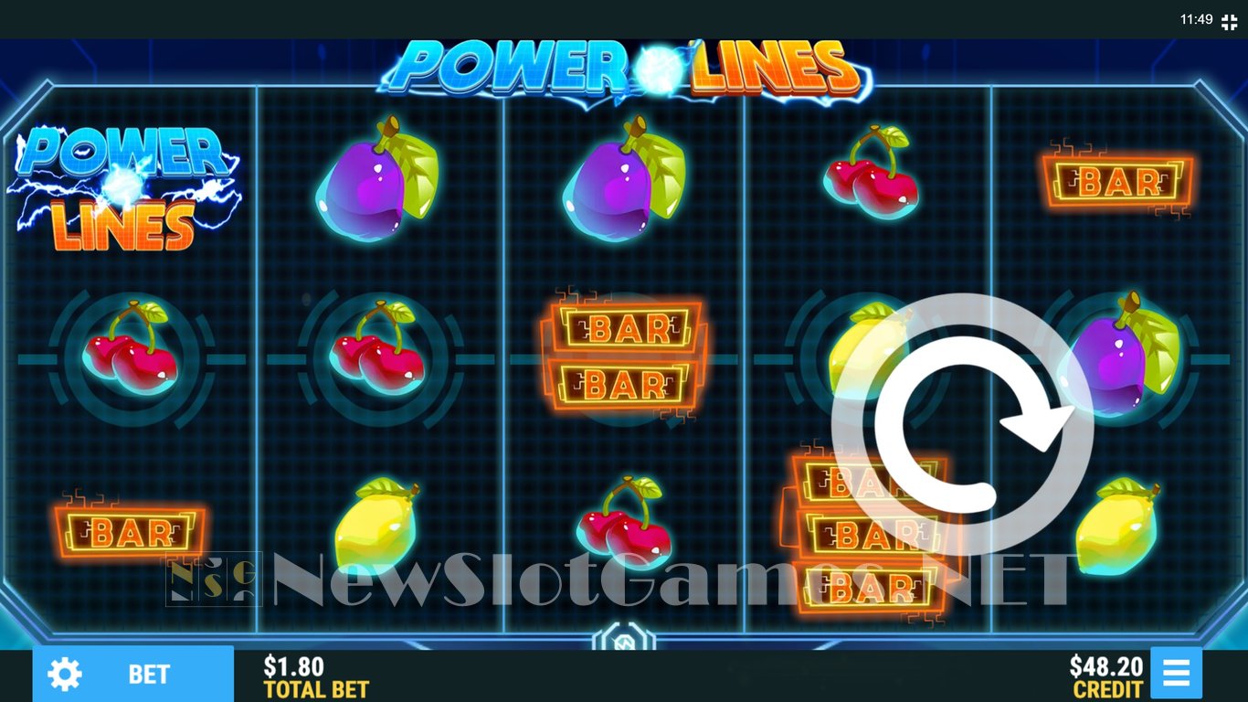 Power Lines Slot Demo Image
