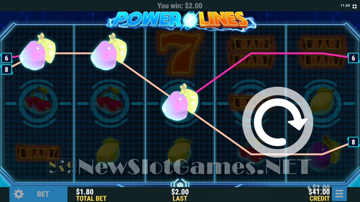 Power Lines Slot Slot Image in Demo - pic. 3