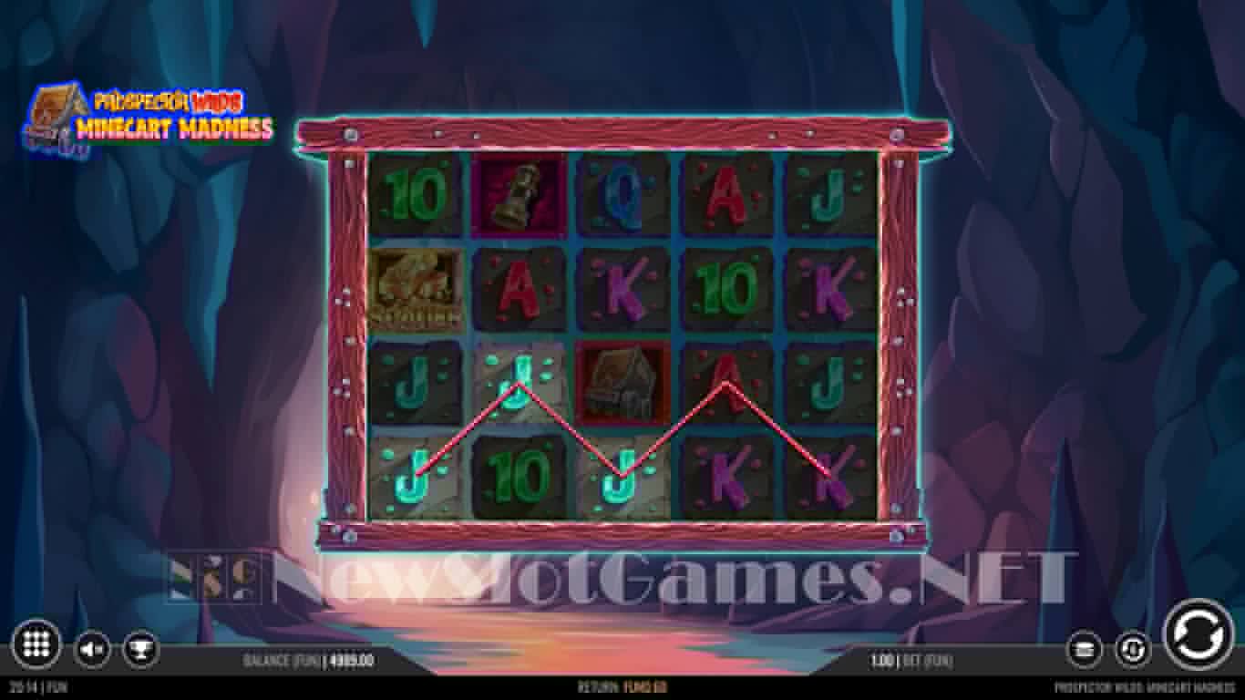 Prospector Wilds Minecart Madness Slot Slot Image in Demo - pic. 5