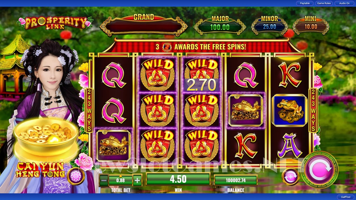 Prosperity Link Cai Yun Heng Tong Slot Slot Image in Demo - pic. 3