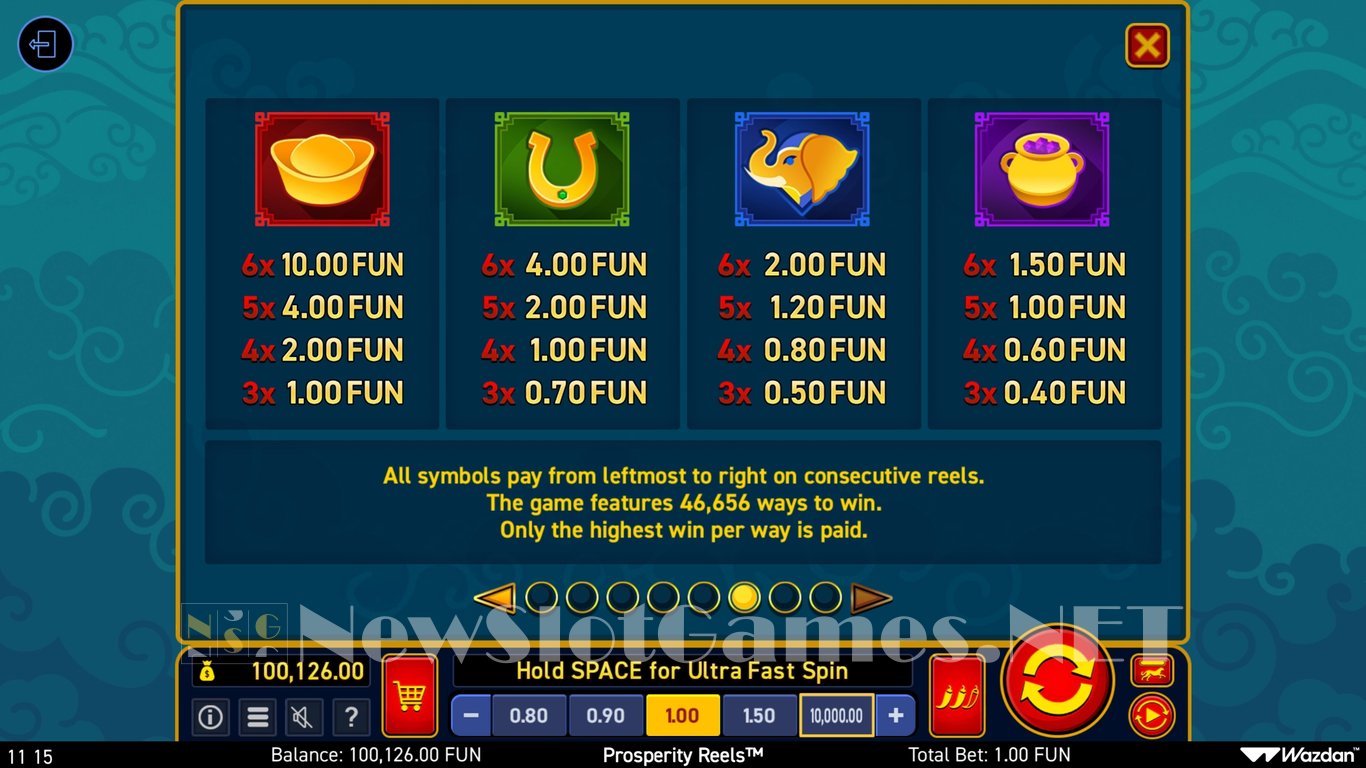 Prosperity Reels Slot Slot Image in Demo - pic. 14