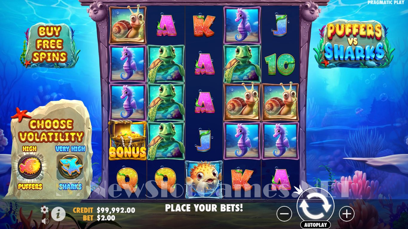 Puffers Vs Sharks Slot Slot Image in Demo - pic. 3