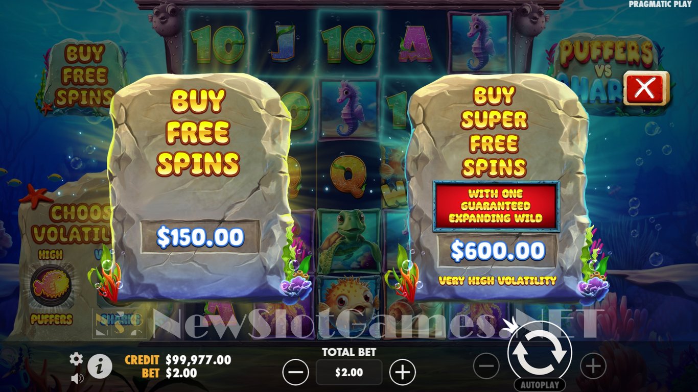 Puffers Vs Sharks Slot Slot Image in Demo - pic. 6
