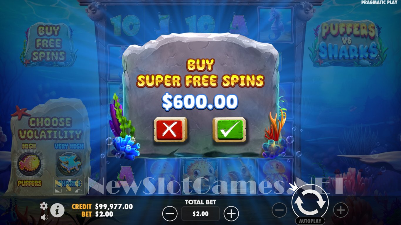 Puffers Vs Sharks Slot Slot Image in Demo - pic. 7