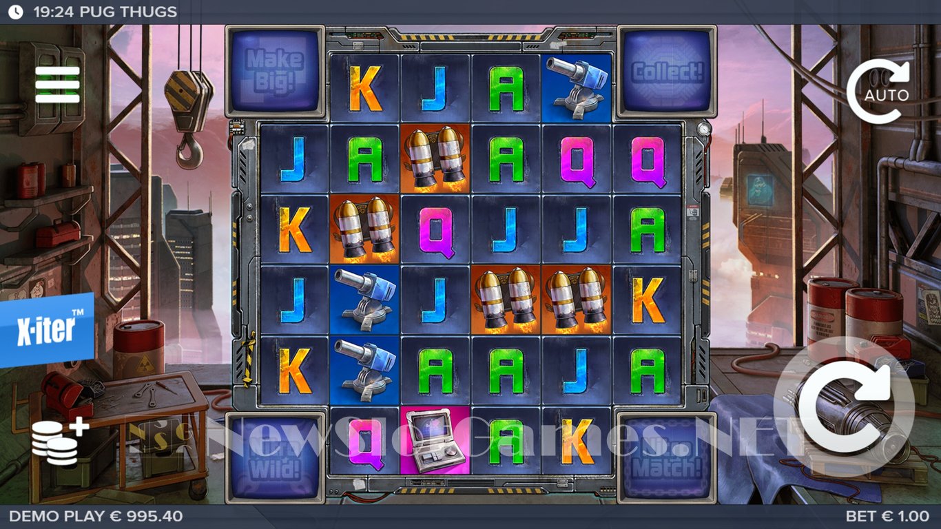 Pug Thugs of Nitropolis Slot Slot Image in Demo - pic. 7