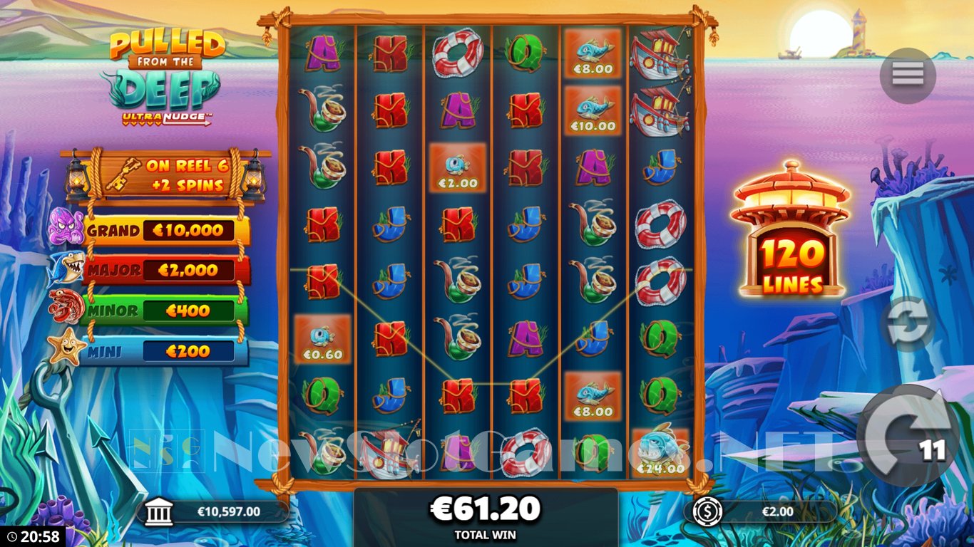 Pulled From The Deep UltraNudge Slot Slot Image in Demo - pic. 14