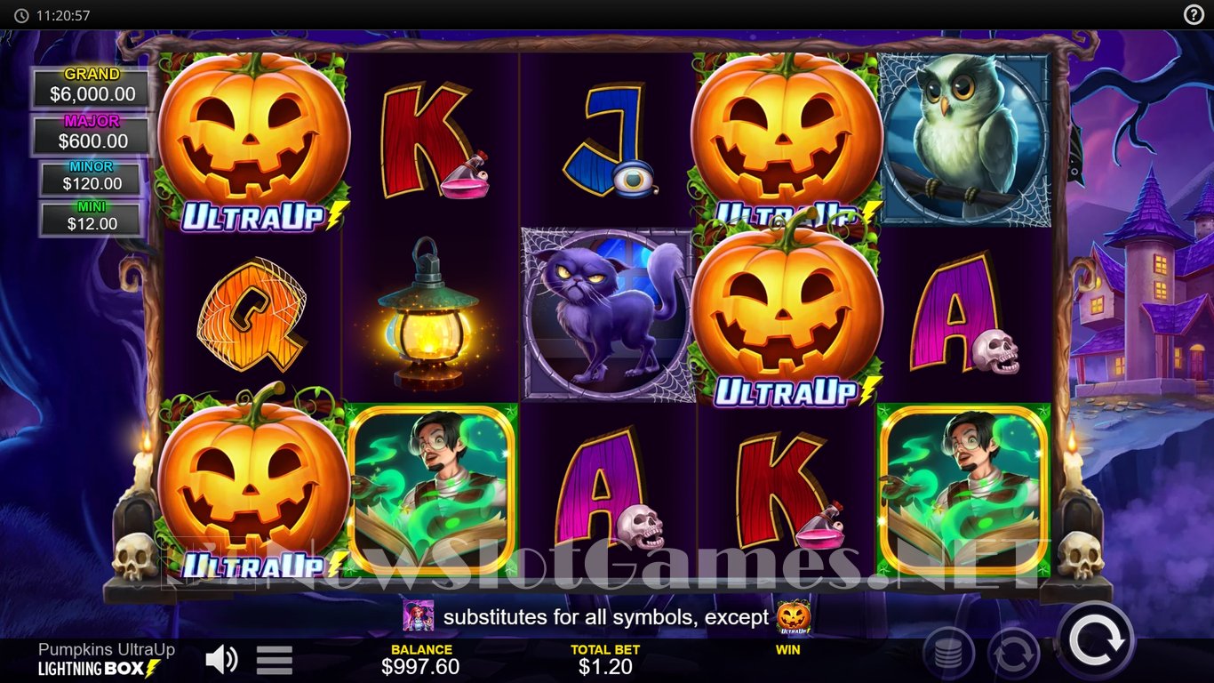 Pumpkins UltraUp Slot Slot Image in Demo - pic. 2