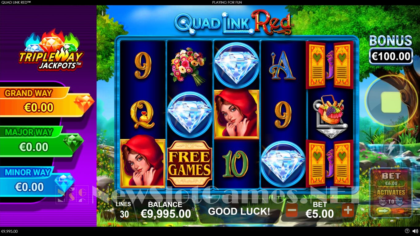 Quad Link Red Slot Slot Image in Demo - pic. 2
