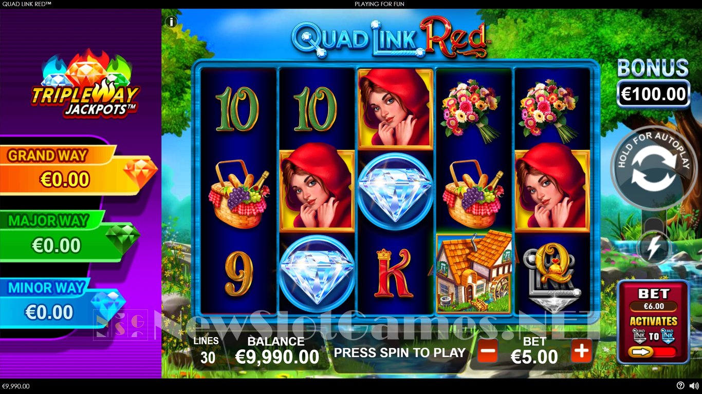 Quad Link Red Slot Slot Image in Demo - pic. 3