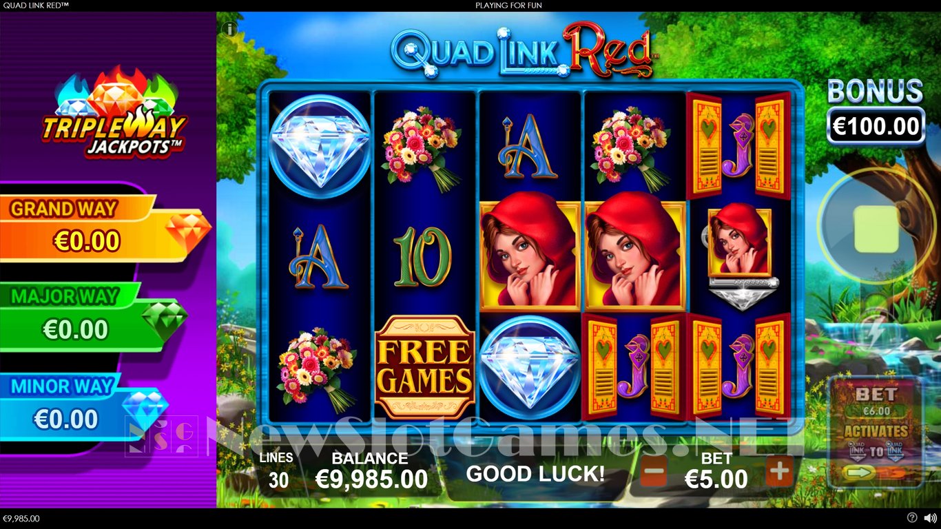 Quad Link Red Slot Slot Image in Demo - pic. 4