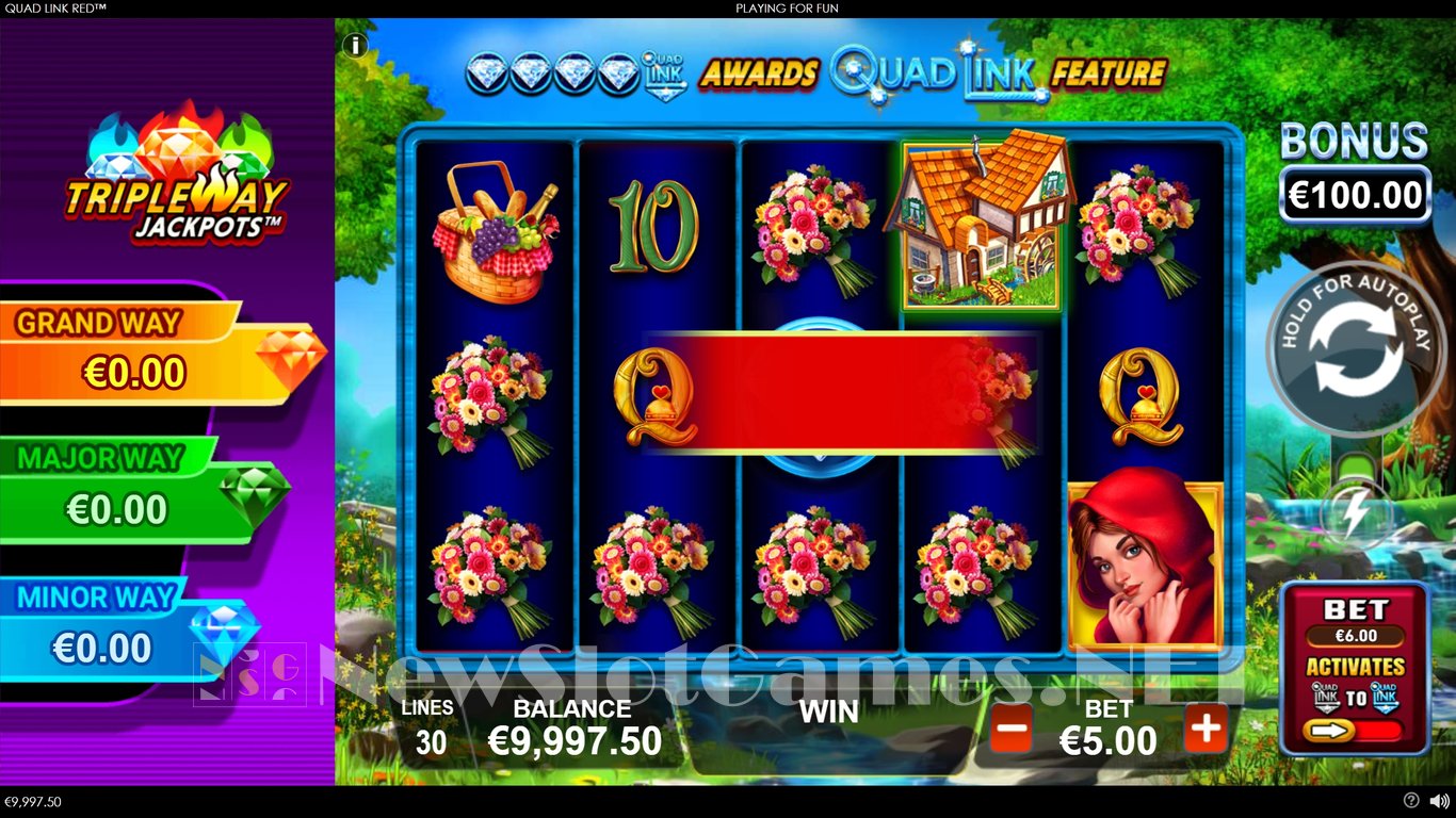 Quad Link Red Slot Slot Image in Demo - pic. 6