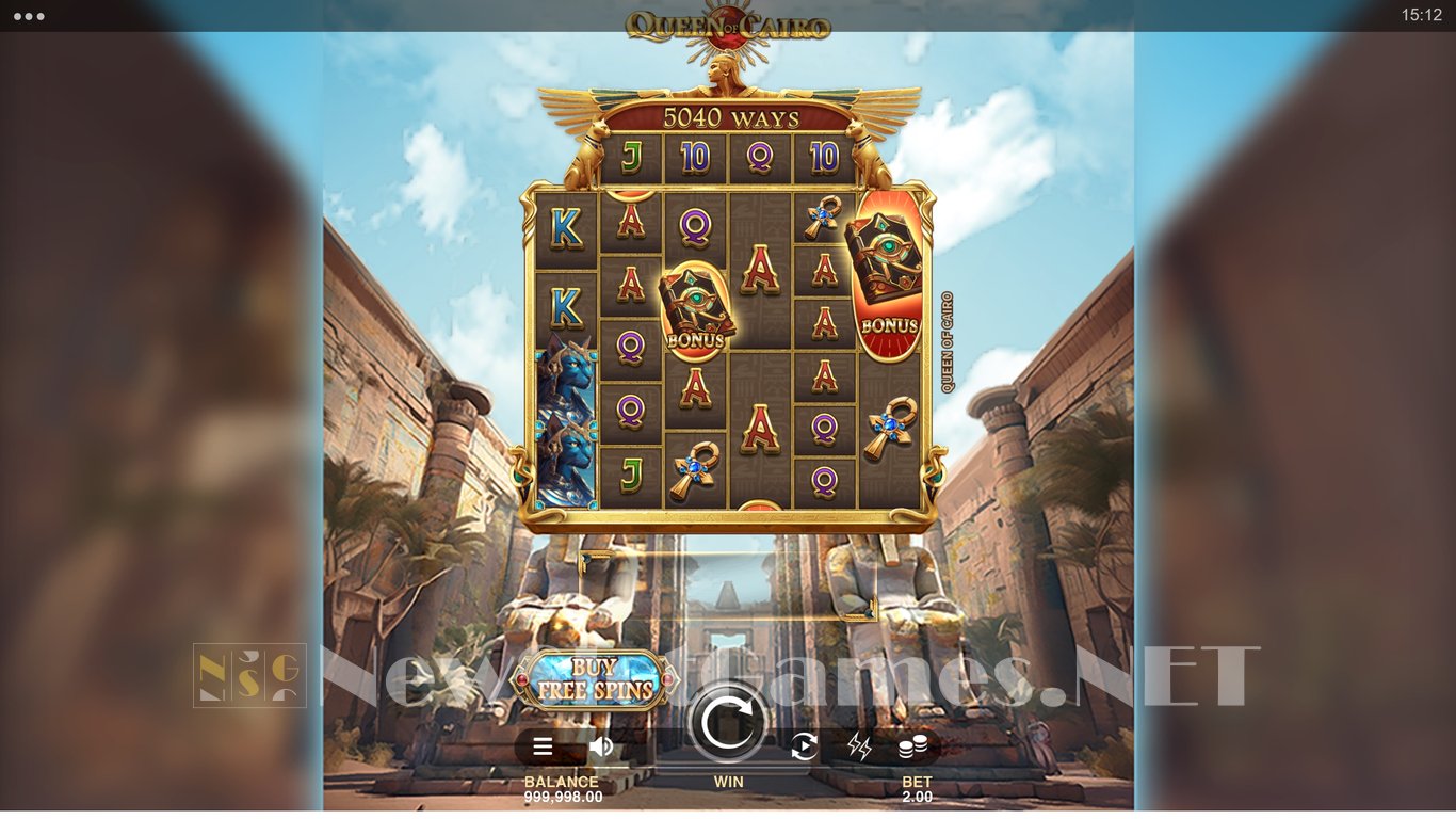 Queen of Cairo Slot Demo Image