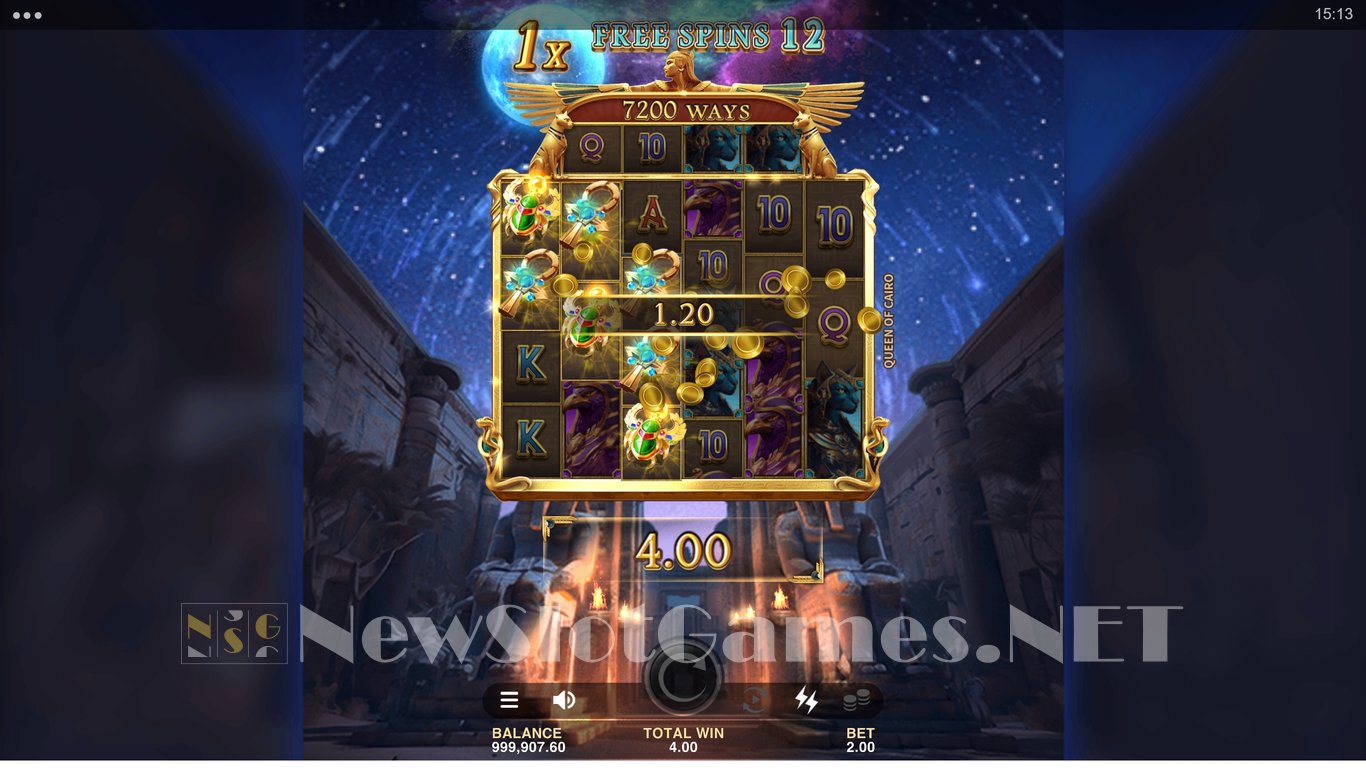Queen of Cairo Slot Slot Image in Demo - pic. 12