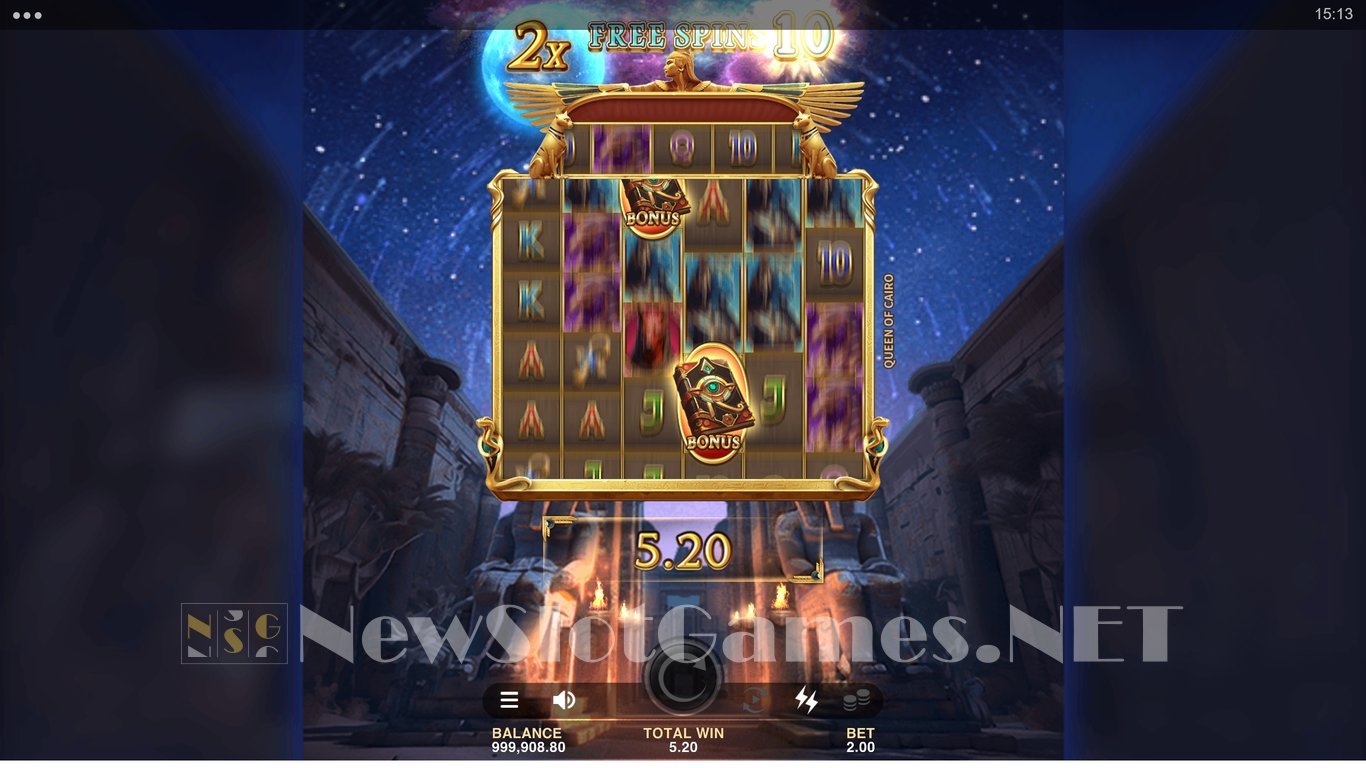 Queen of Cairo Slot Slot Image in Demo - pic. 13