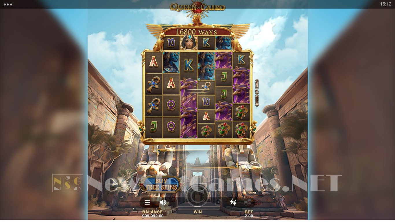 Queen of Cairo Slot Slot Image in Demo - pic. 2
