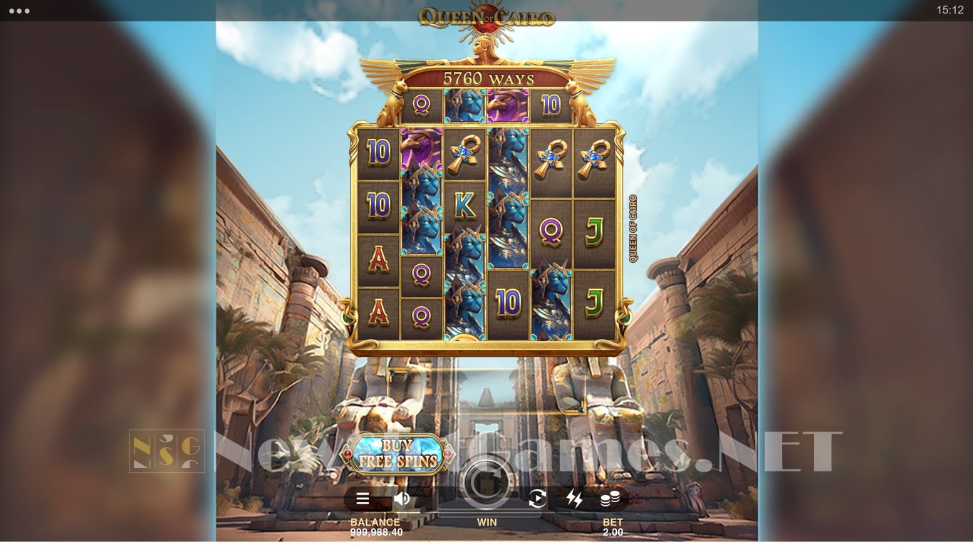 Queen of Cairo Slot Slot Image in Demo - pic. 4
