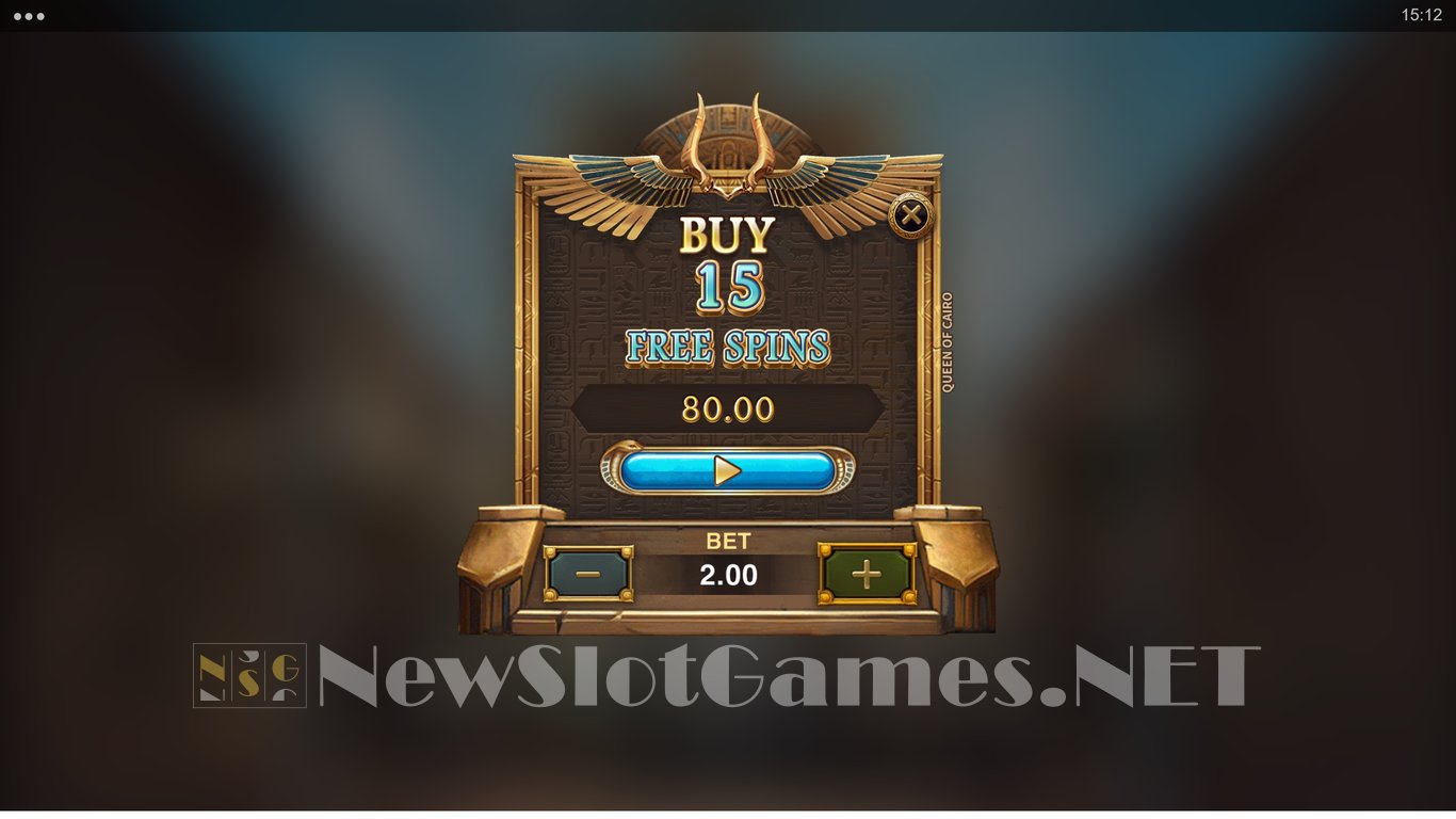 Queen of Cairo Slot Slot Image in Demo - pic. 7