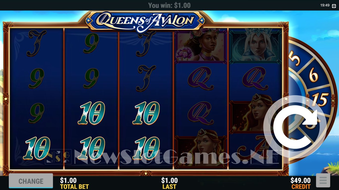 Queens of Avalon Slot Slot Image in Demo - pic. 2