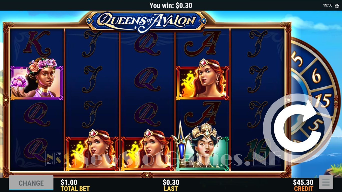 Queens of Avalon Slot Slot Image in Demo - pic. 3