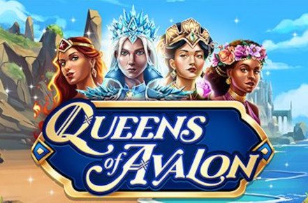 Queens of Avalon Slot Logo