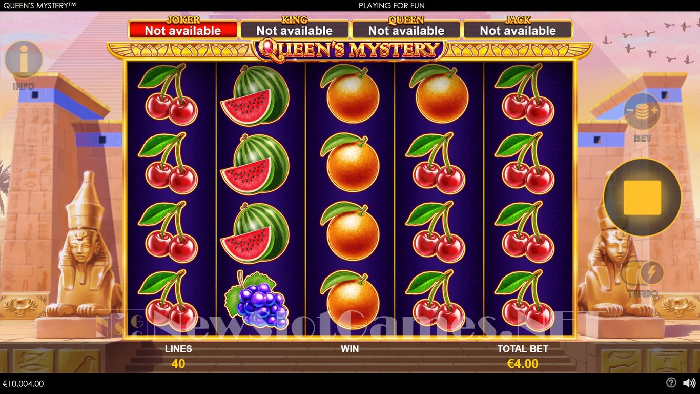 Queens Mystery Slot Demo Image