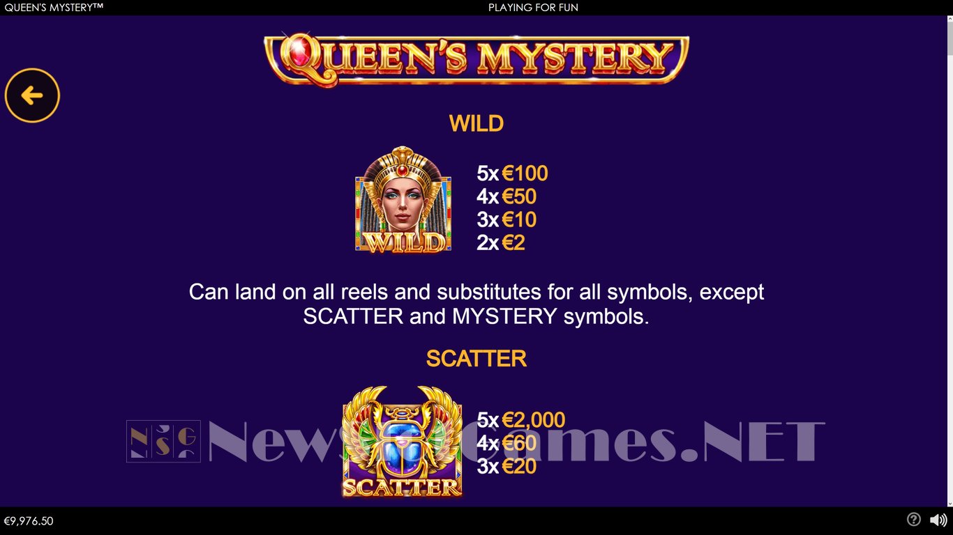 Queens Mystery Slot Slot Image in Demo - pic. 6