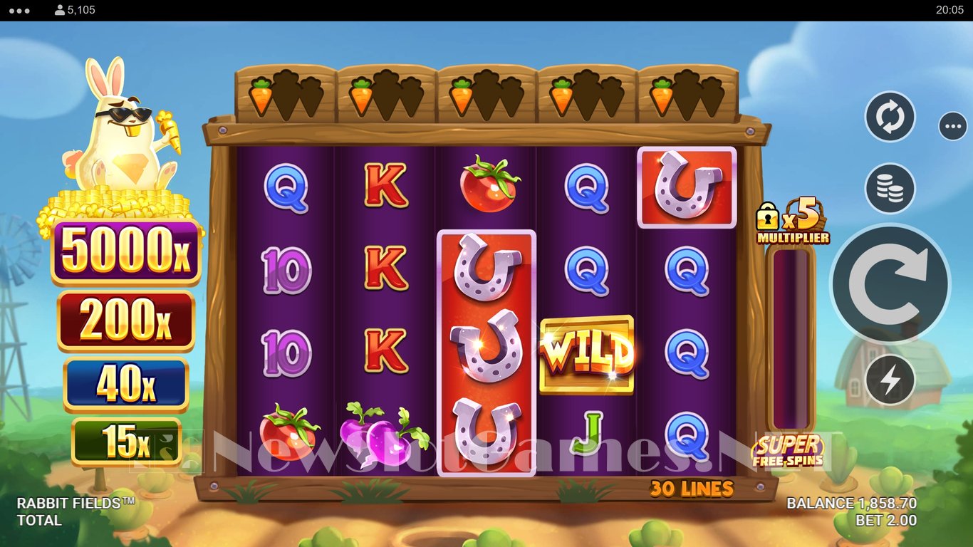 Rabbit Fields Slot Slot Image in Demo - pic. 4