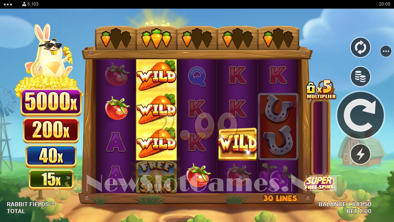 Rabbit Fields Slot Slot Image in Demo - pic. 6