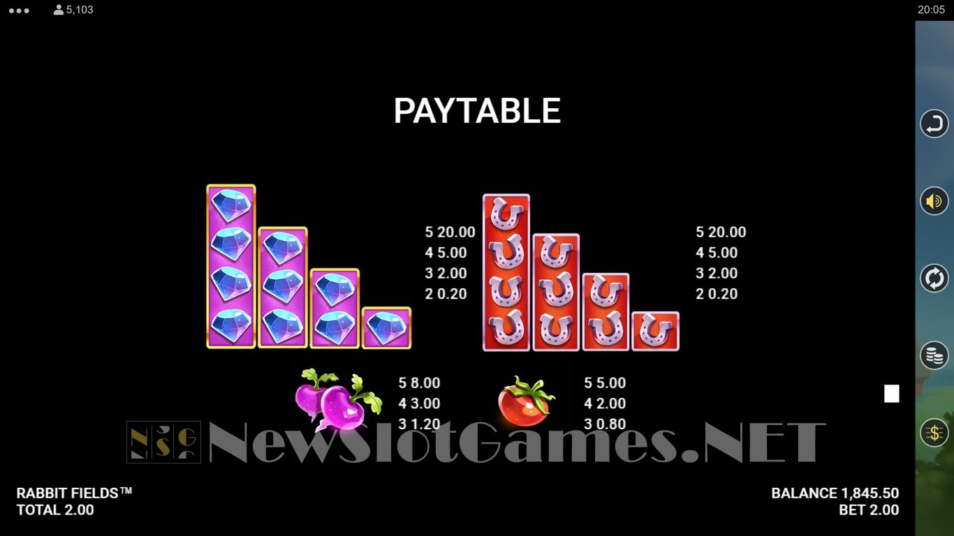 Rabbit Fields Slot Slot Image in Demo - pic. 8