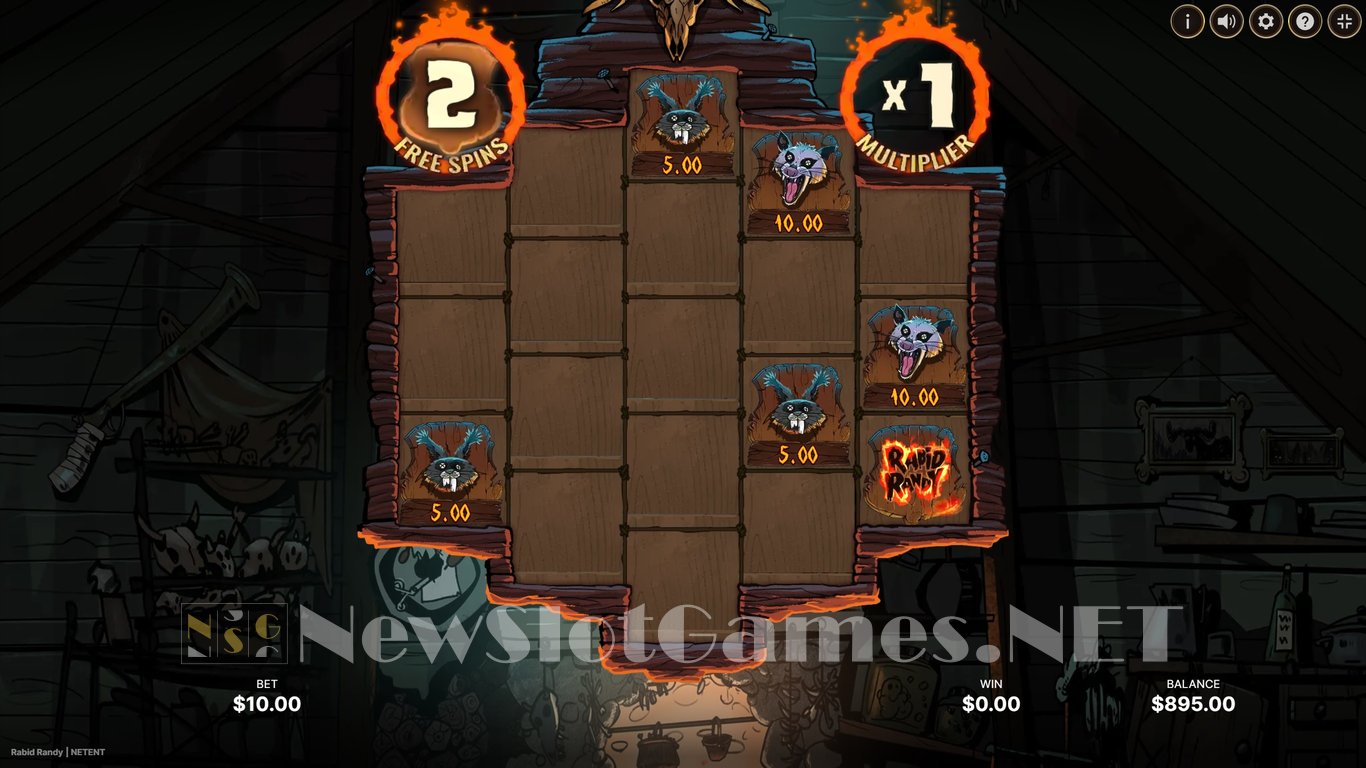 Rabid Randy Slot Slot Image in Demo - pic. 10