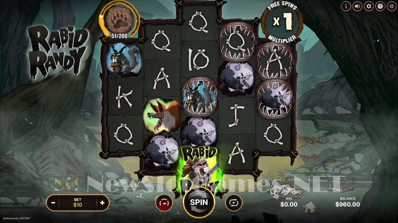 Rabid Randy Slot Slot Image in Demo - pic. 2