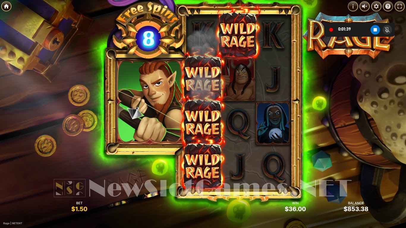 Rage Slot Slot Image in Demo - pic. 11